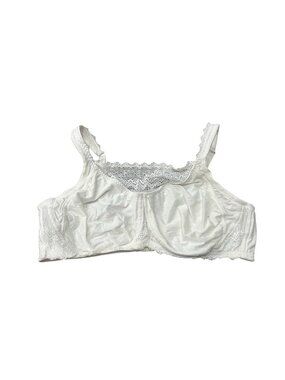 Amoena Dana SB White Soft Lace Non Wired Post Surgery Bra SZ 42C Minimalist NWT